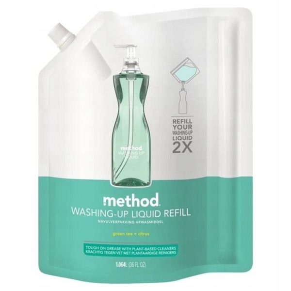 

Method - płyn do naczyń Zielona Herbata Refill 1L