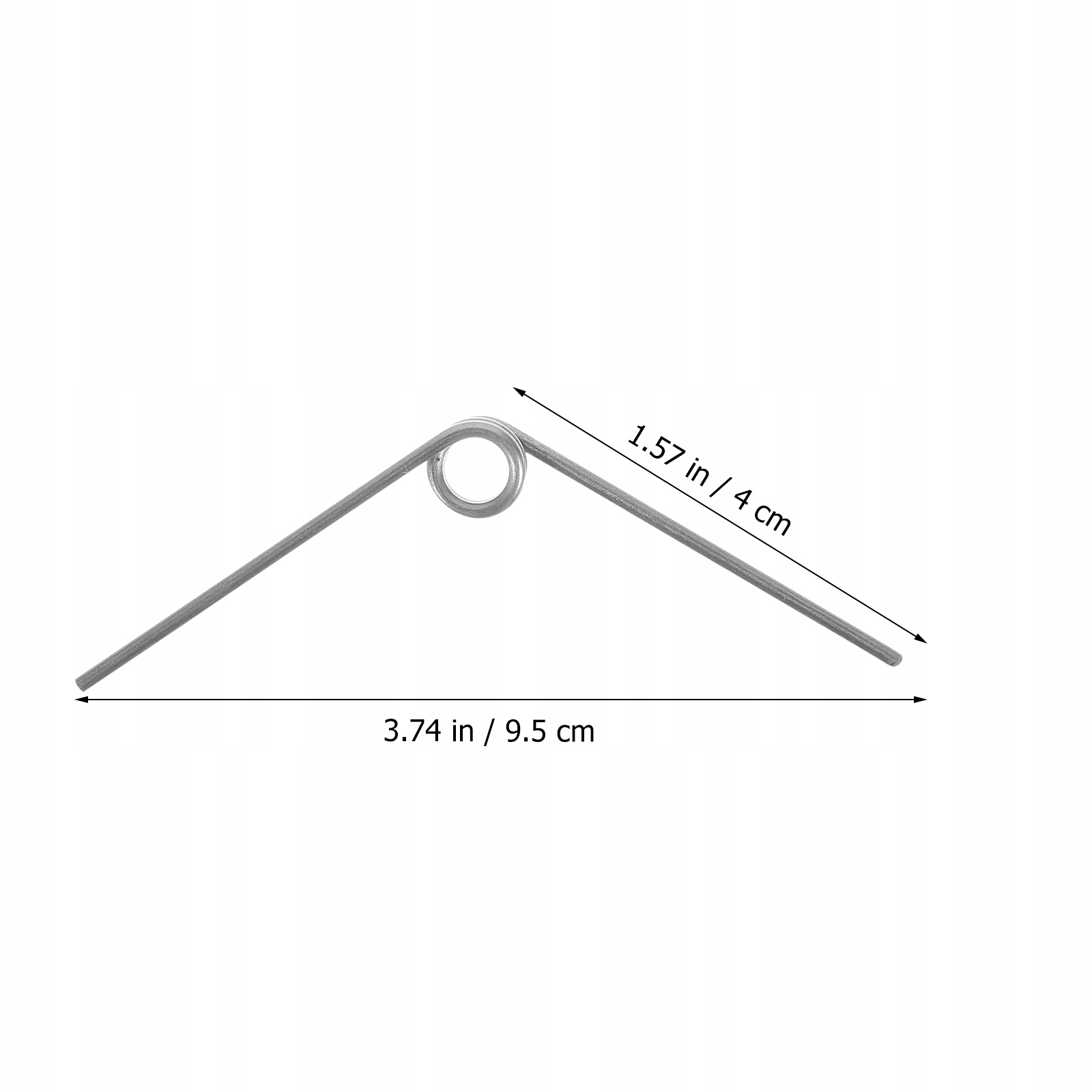 Trimming Steel Springs Mechanical V-shaped 10 Pcs