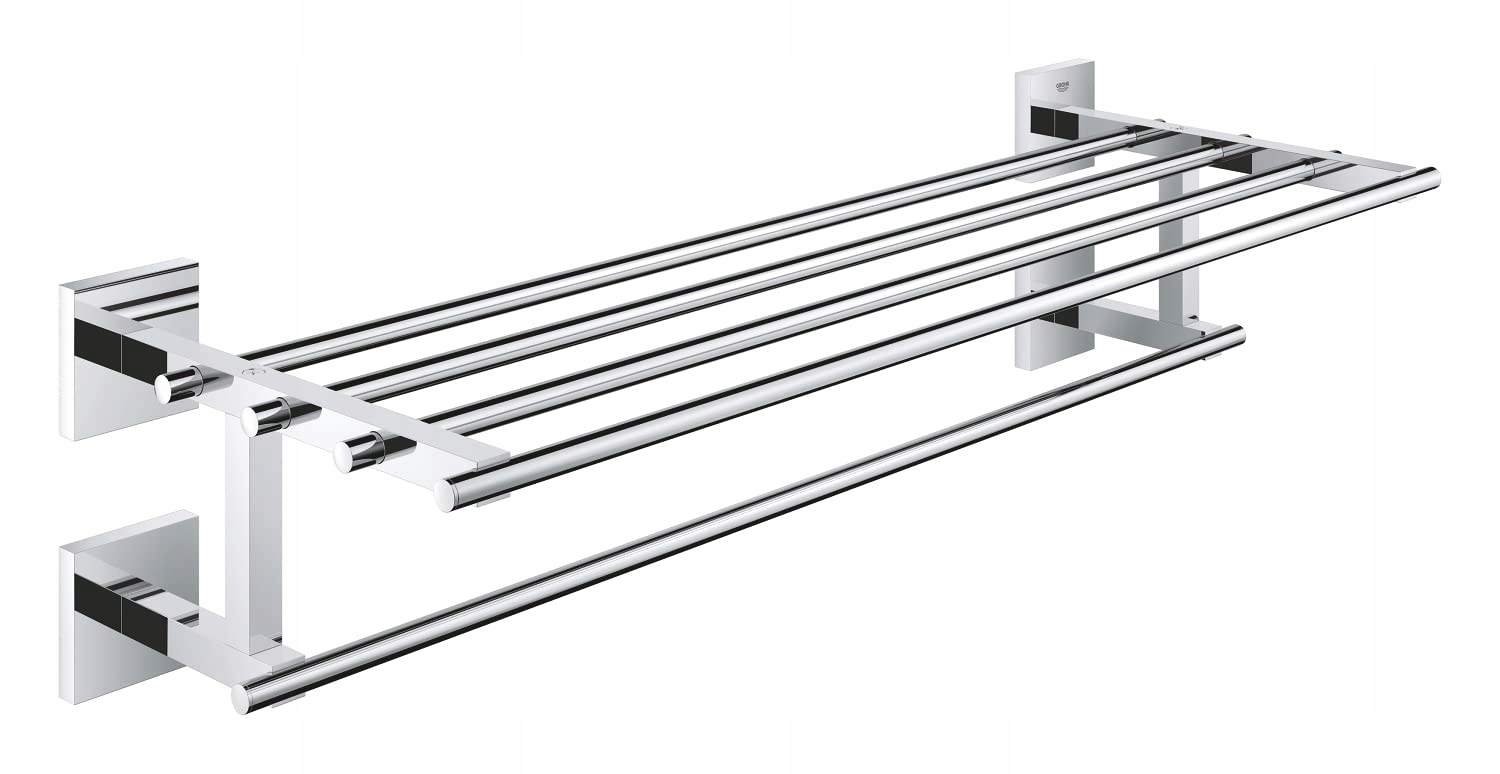 Grohe QuickFix Start Cube Vešiak na uteráky, chróm 60 cm