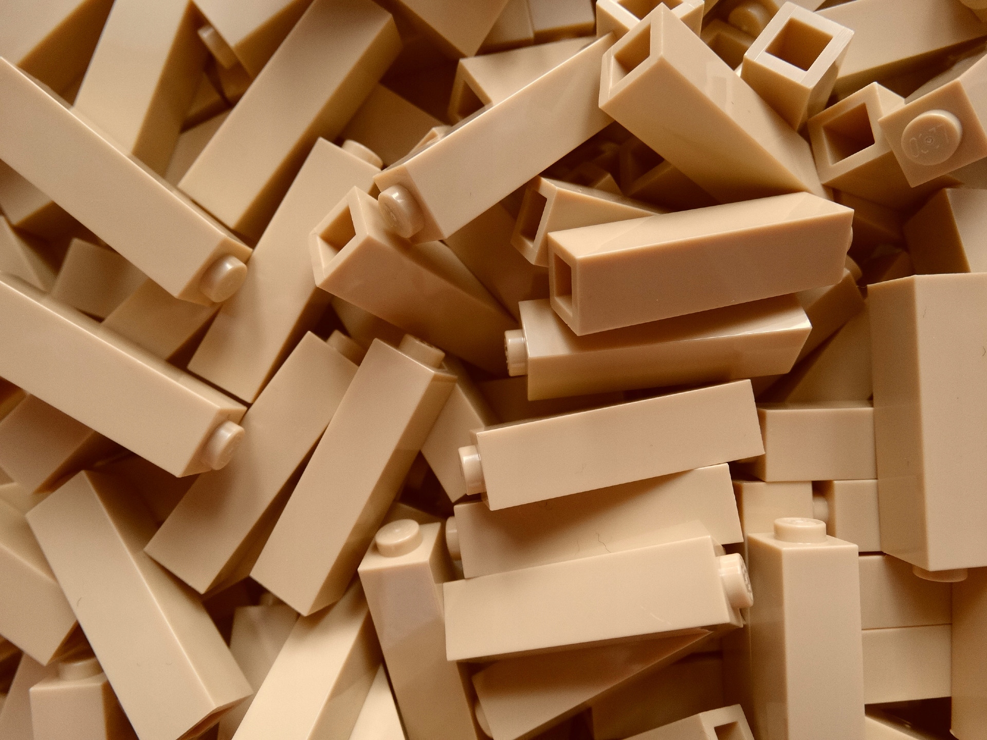 

Lego 14716 brick cegła 1x1x3 Tan 10 szt Nowe