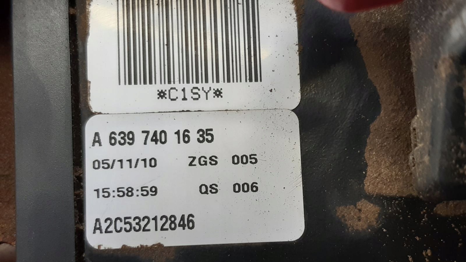 lock bonnet boot Mercedes Vito W639 LIFT LONG 2,2 CDI