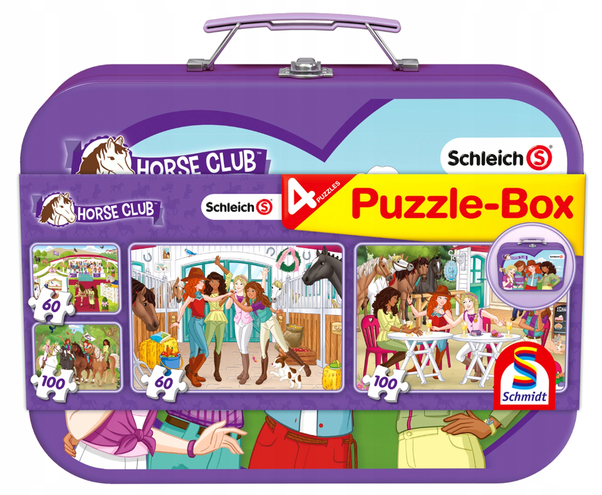 

Puzzle 2 x 60 2 x 100 W Walizce Klub jeździecki