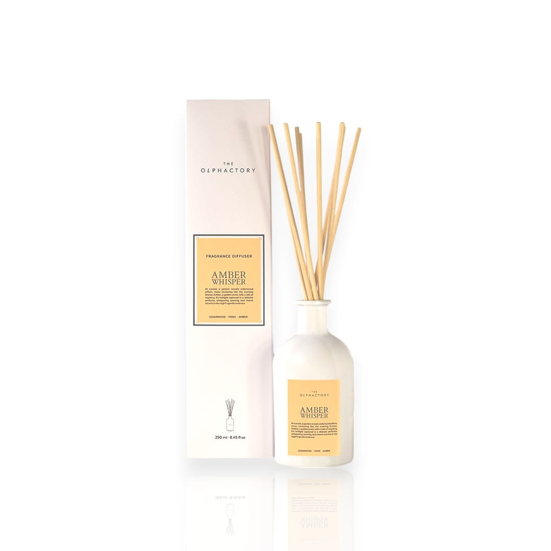 Difuzér 250 ml, Amber Whisper, White Insignia, The Olphactory