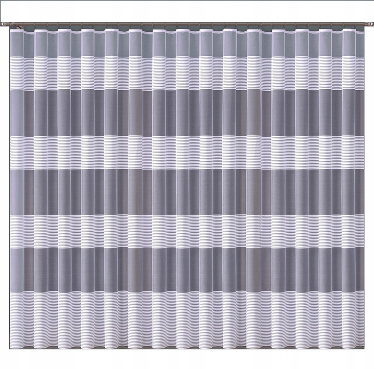 Mg Záclona žakár 619/90 Bílá 300X250 s páskou