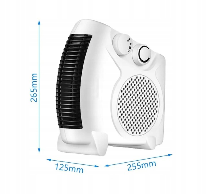 TERMOWENTYLATOR ELEKTRYCZNY GRZEJNIK FARELKA PIECYK Lampa OGRZEWACZ MOCNA Marka Blow