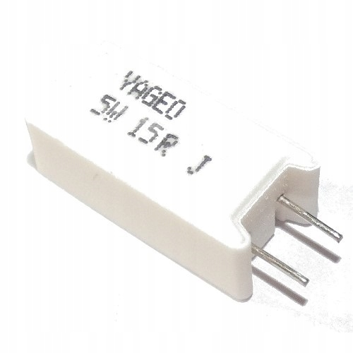 

15R 5W 5% Rezystor ceramiczny Yageo [5szt] #2004