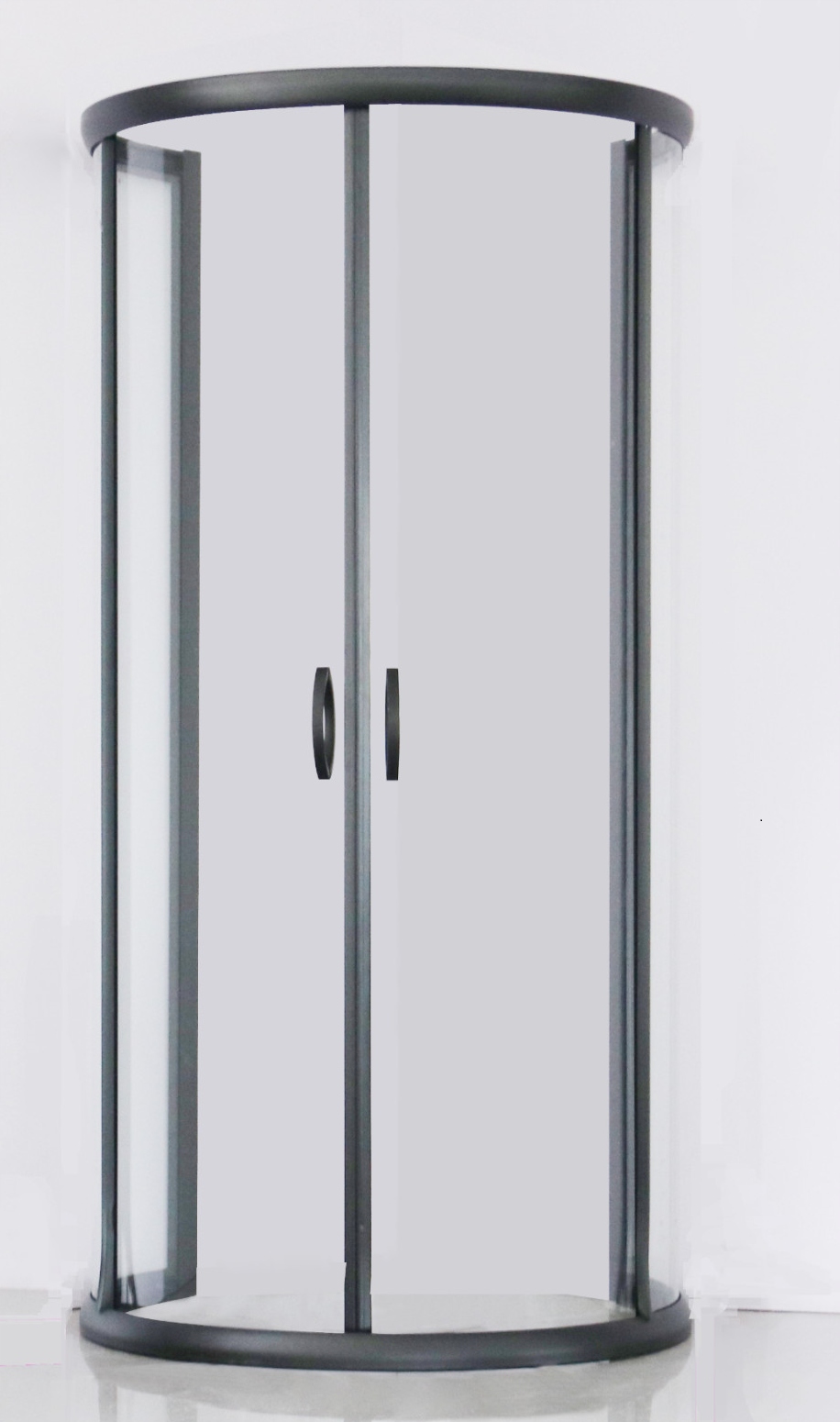 KABINA PRYSZNICOWA 80x100x205 PRZYŚCIENNA CZARNA Marka Sea-Horse