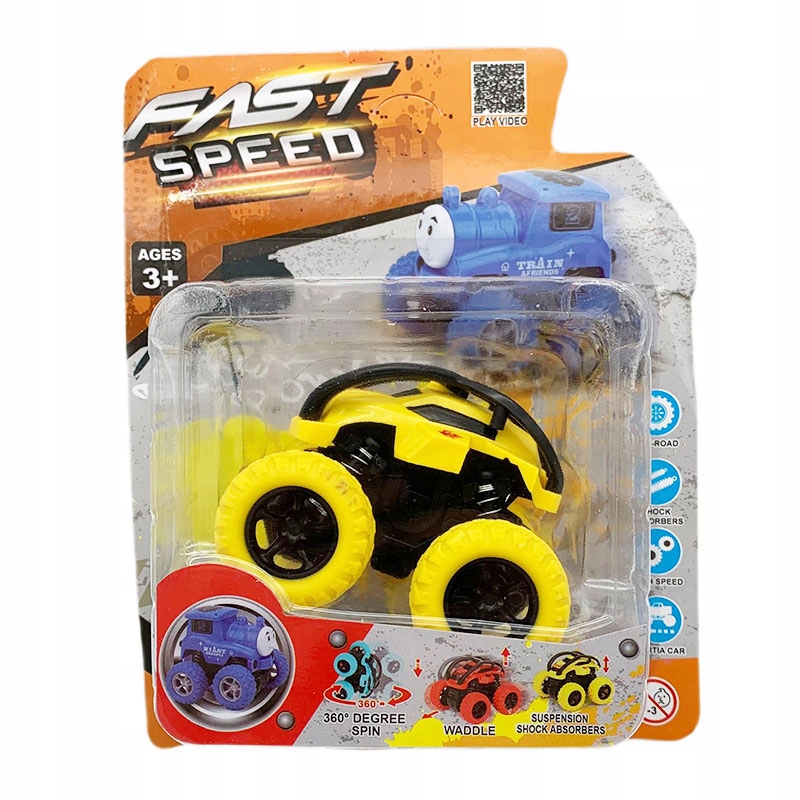 AUTO RAJDOWE MINI SZYBKIE DUŻE GUMOWE OPONY Marka bez marki