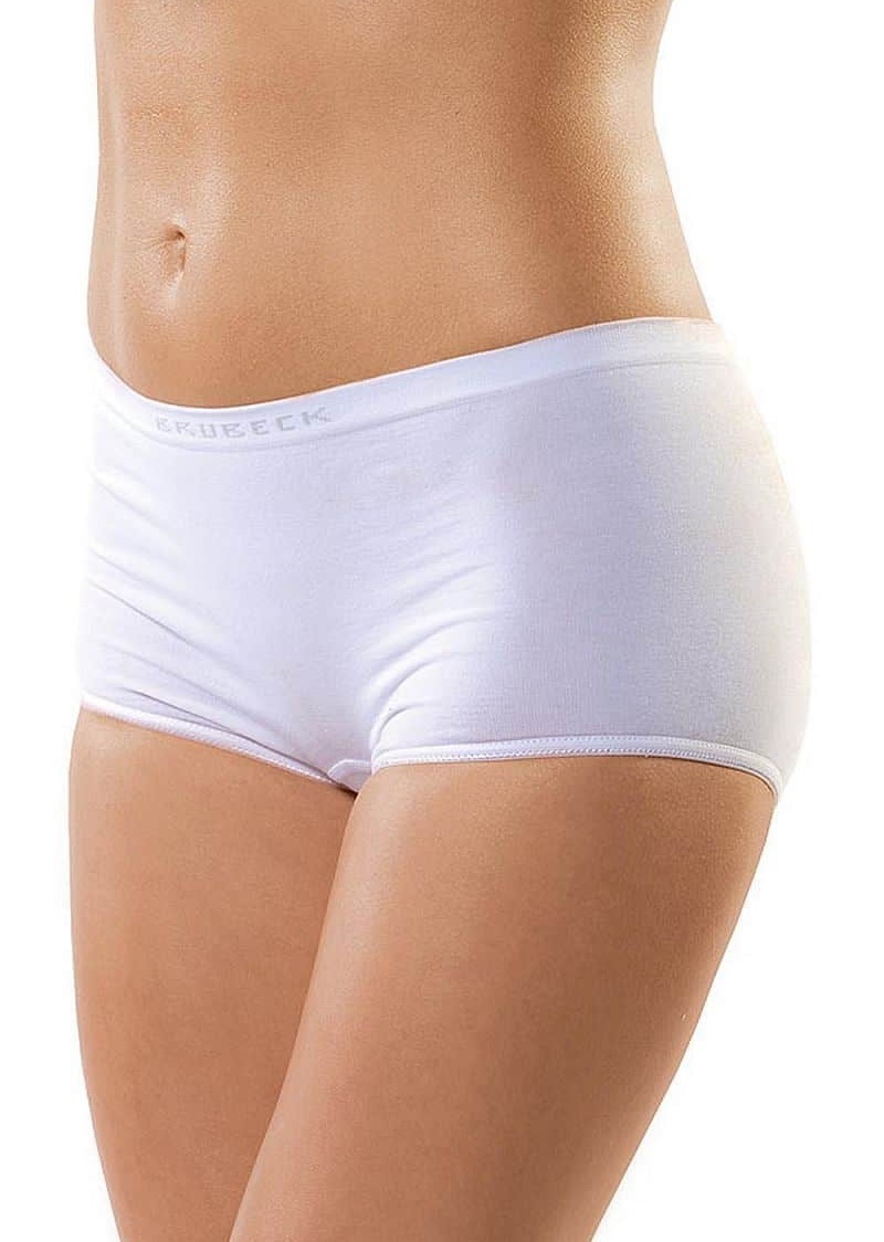 

Bokserki damskie Brubeck BX00042 bezszwowe White L