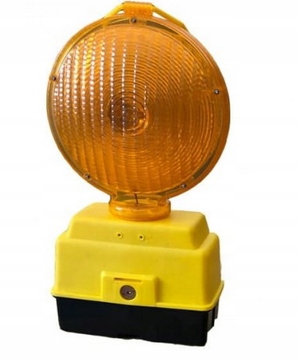 Lampa drogowa ostrzegawcza dwustronna całodobowa