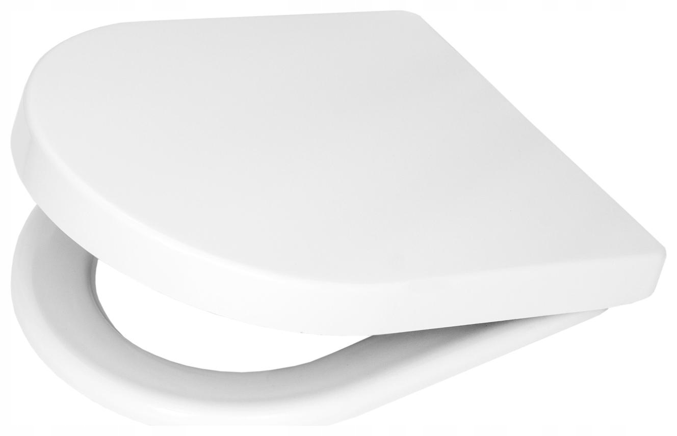 Wc sedátko Pomalu Zavírací bílé univerzální odnímatelné Easy Clean D4