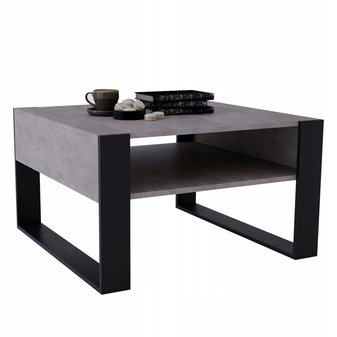 

Stolik kawowy Karo ława loft beton stół 85cm