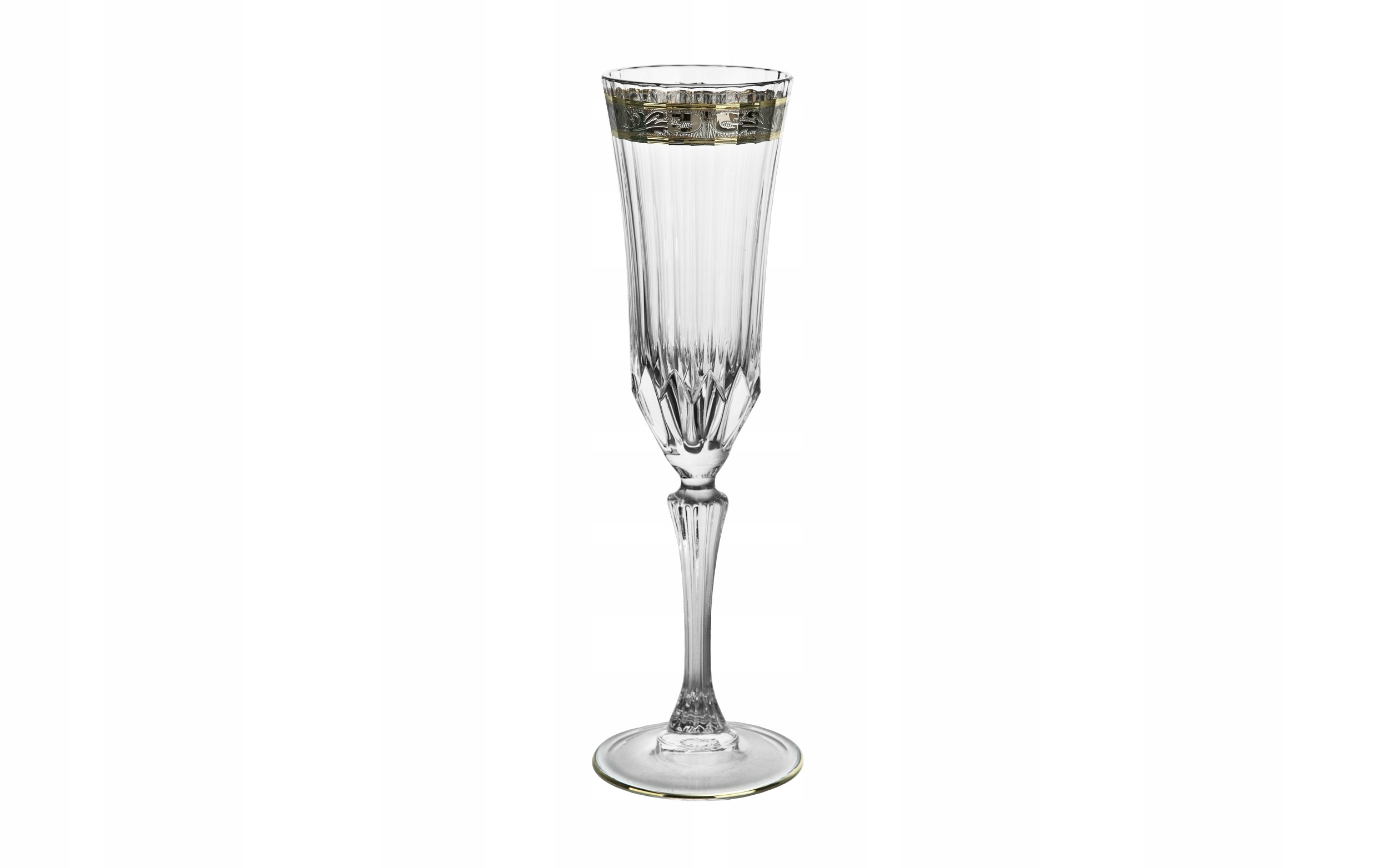 Sada 6 pohárov na šampanské 180 ml Royal Gold