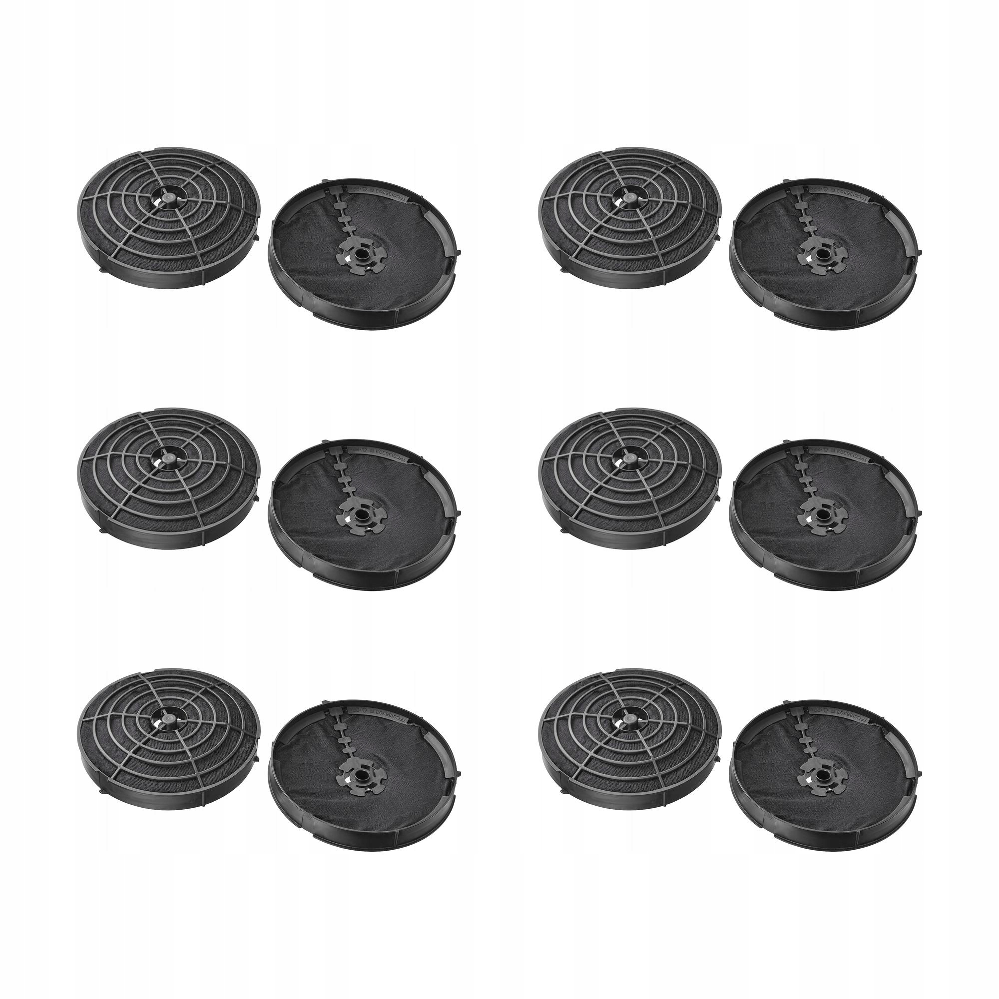 6 ks Filtr z dřevěného uhlí Nyttig Fil 440 2 kusů