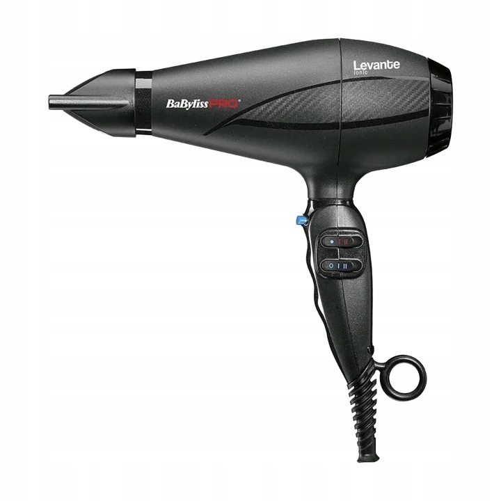 Babyliss Levante Hq – vysoušeč vlasů s ionizací 2100 W, barva černá