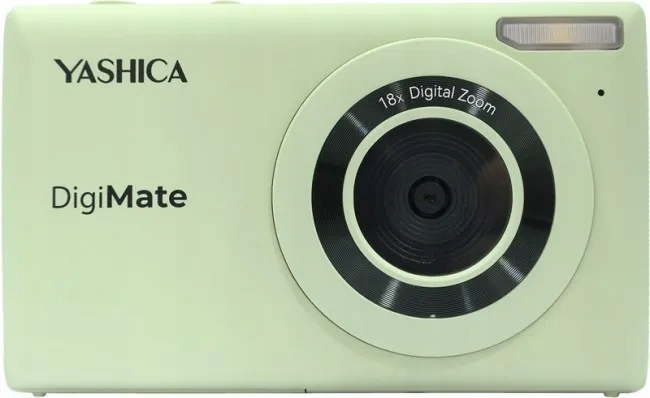 Yashica digitální kompaktní fotoaparát DigiMate Zelený