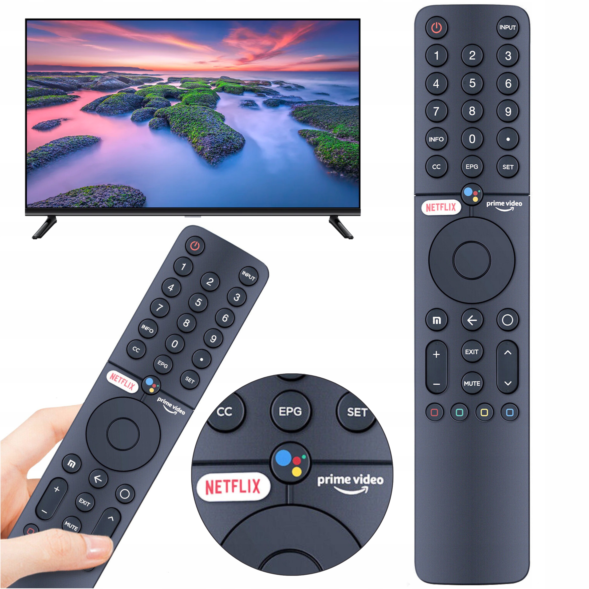 Dálkový Ovladač Pro Xiaomi L32M6-6AEU L43M6-6AEU L50M6-6AEU XMRM-19