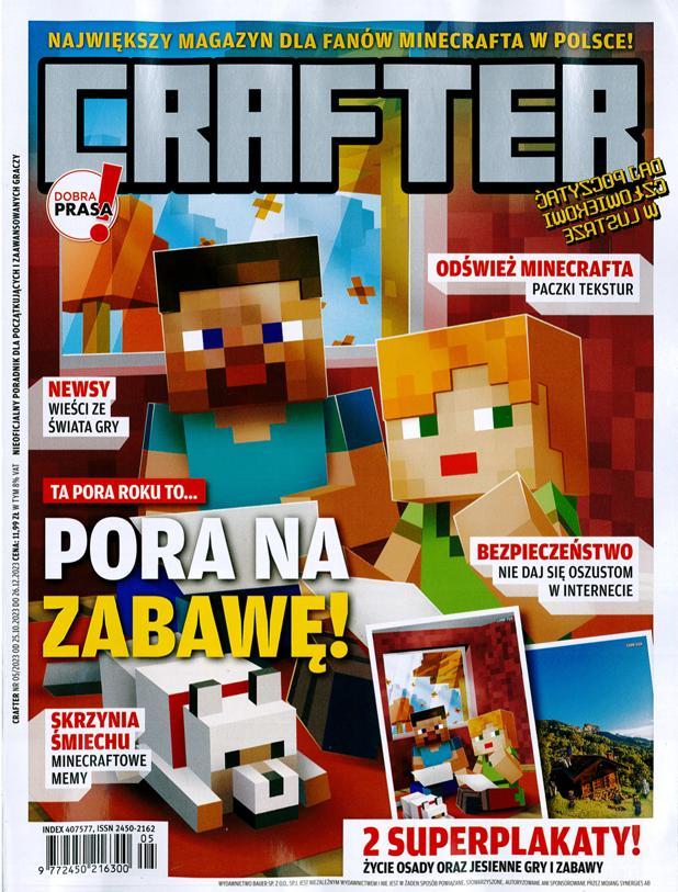 CRAFTER nr 5/2023 - magazyn dla fanów MINECRAFT