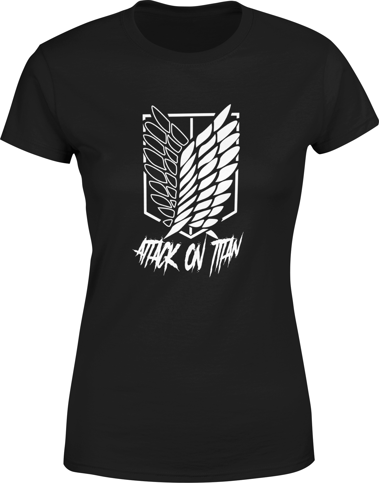

Damska Koszulka Attack On Titan Atak Tytanów Roz S