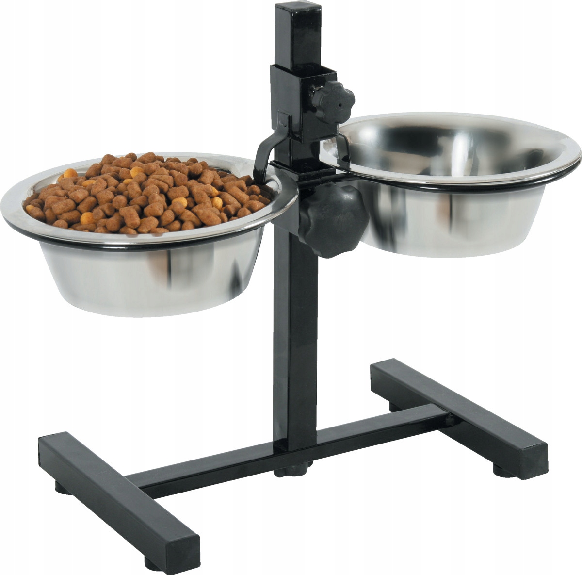 

Zolux Zestaw 2 miski 16 cm 0,7 l + stojak regul.