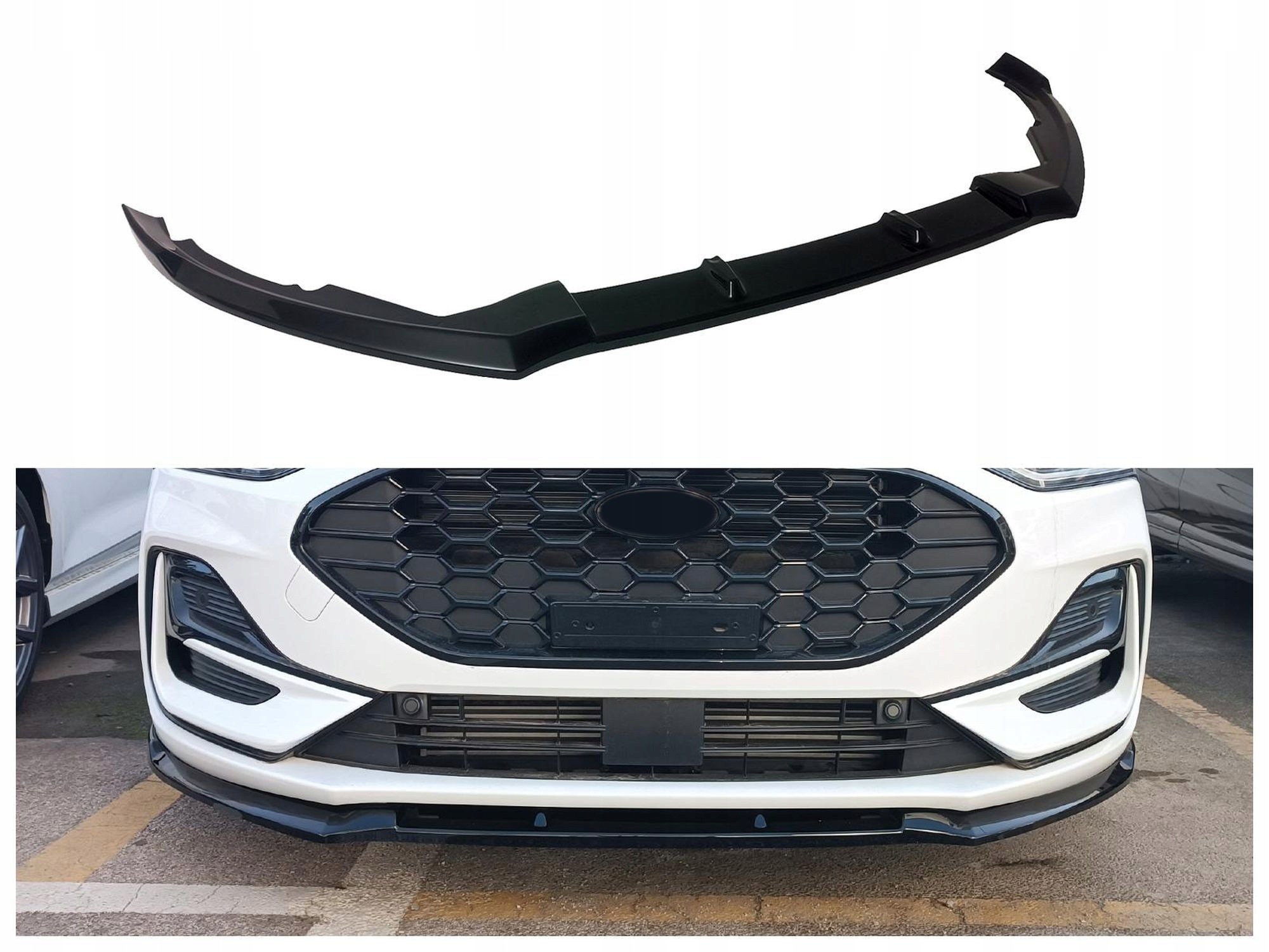 Rozdělovač předního nárazníku difuzér pro Ford Focus IV 2022- Hb