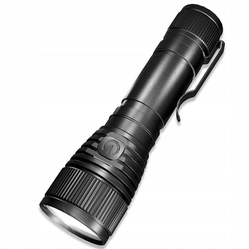 Premium! Bardzo Mocna Aluminiowa Latarka S15 Led Kompaktowa 1100lm Usb-c