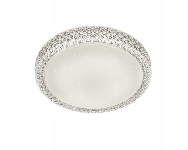 Led stropná lampa s kryštálikmi okrúhla biela Rl