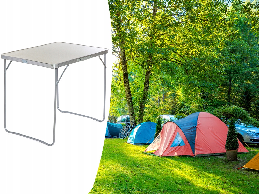 ROZKŁADANY STOLIK TURYSTYCZNY STÓŁ KEMPINGOWY Model Stolik turystyczny walizka