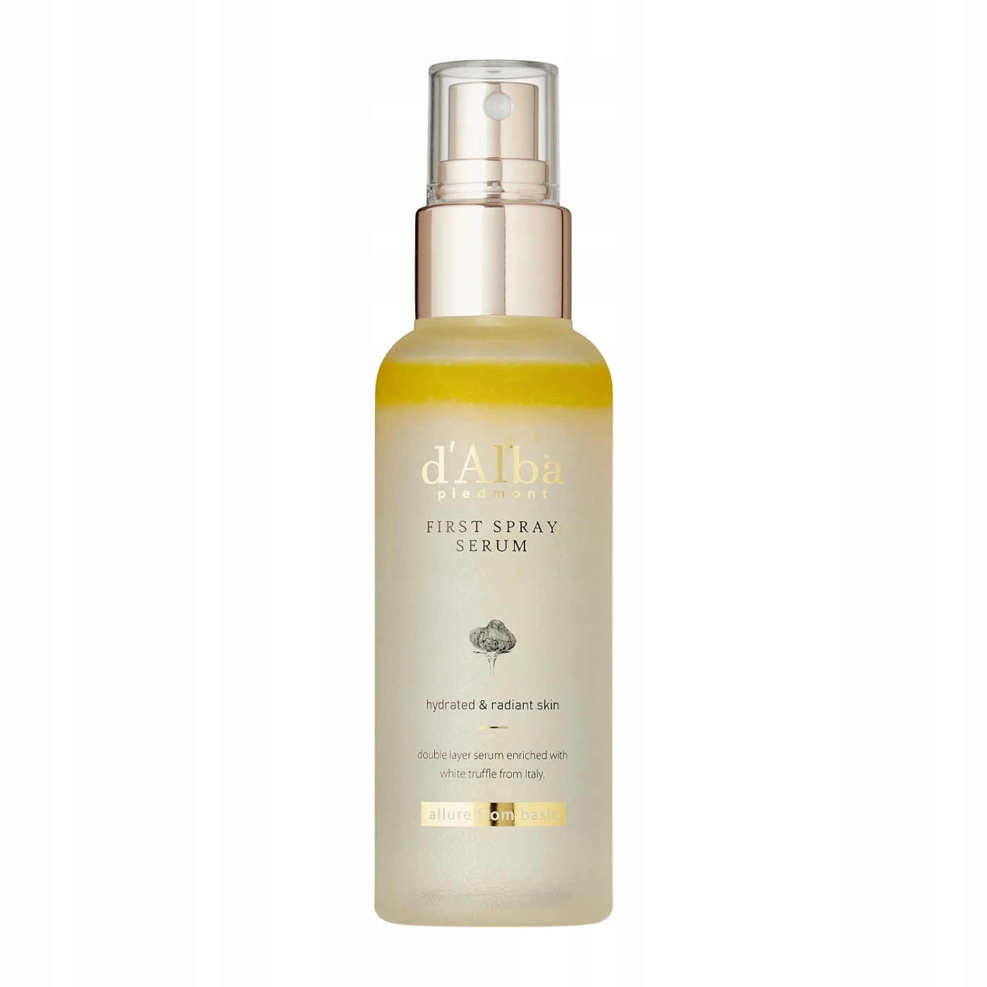 d'Alba White Truffle First Spray Serum 50 ml – Rozjasňující sérum