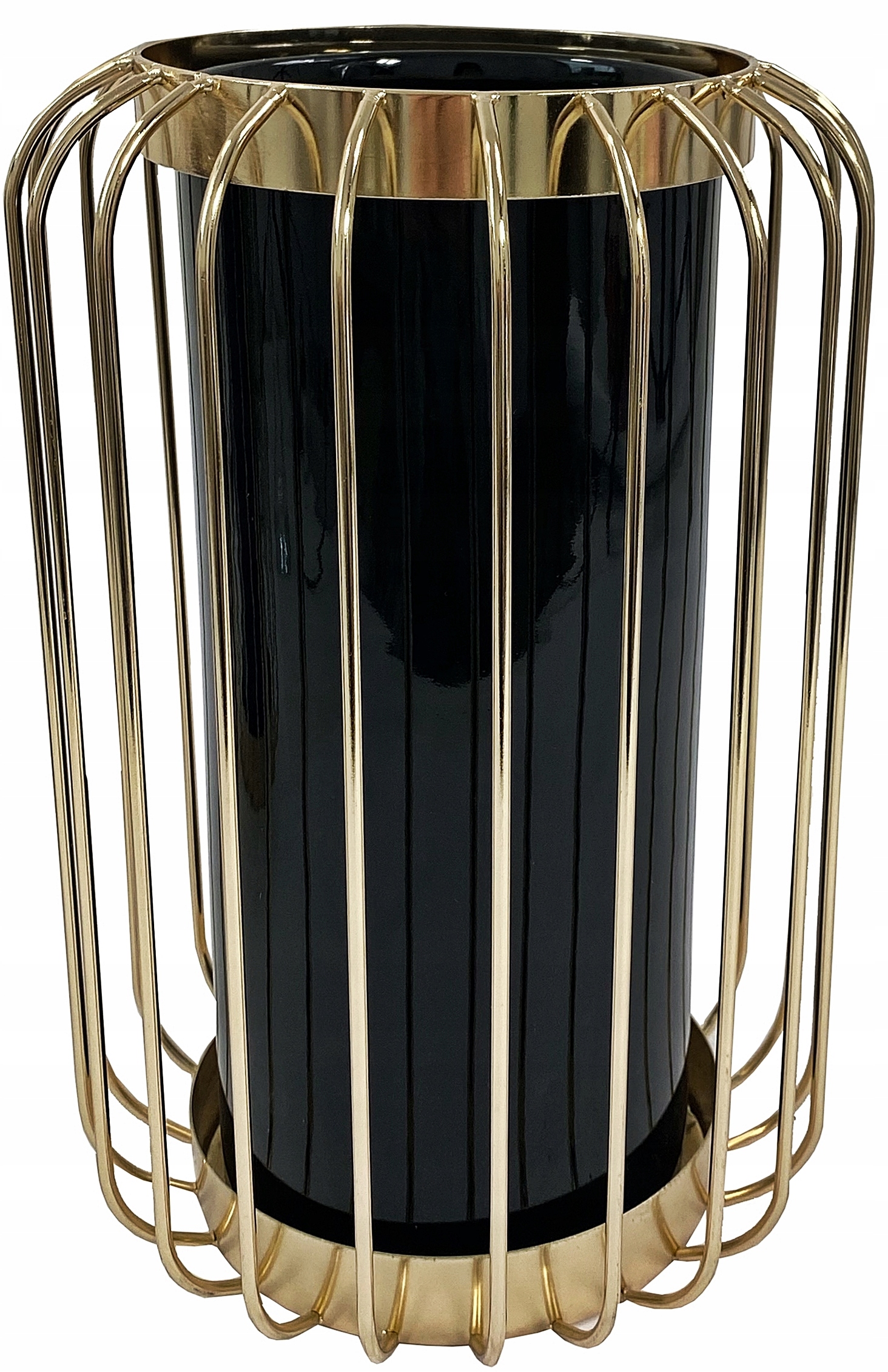 OSŁONKA FLAKON WAZON SZKLANY DONICZKA DONICA 27cm Marka Madex