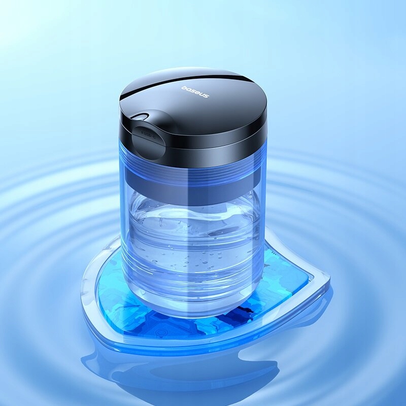 BASEUS PODŚWIETLANA POPIELNICZKA SAMOCHODOWA KOSZ NA ŚMIECI DO SAMOCHODU Wersja Europejska