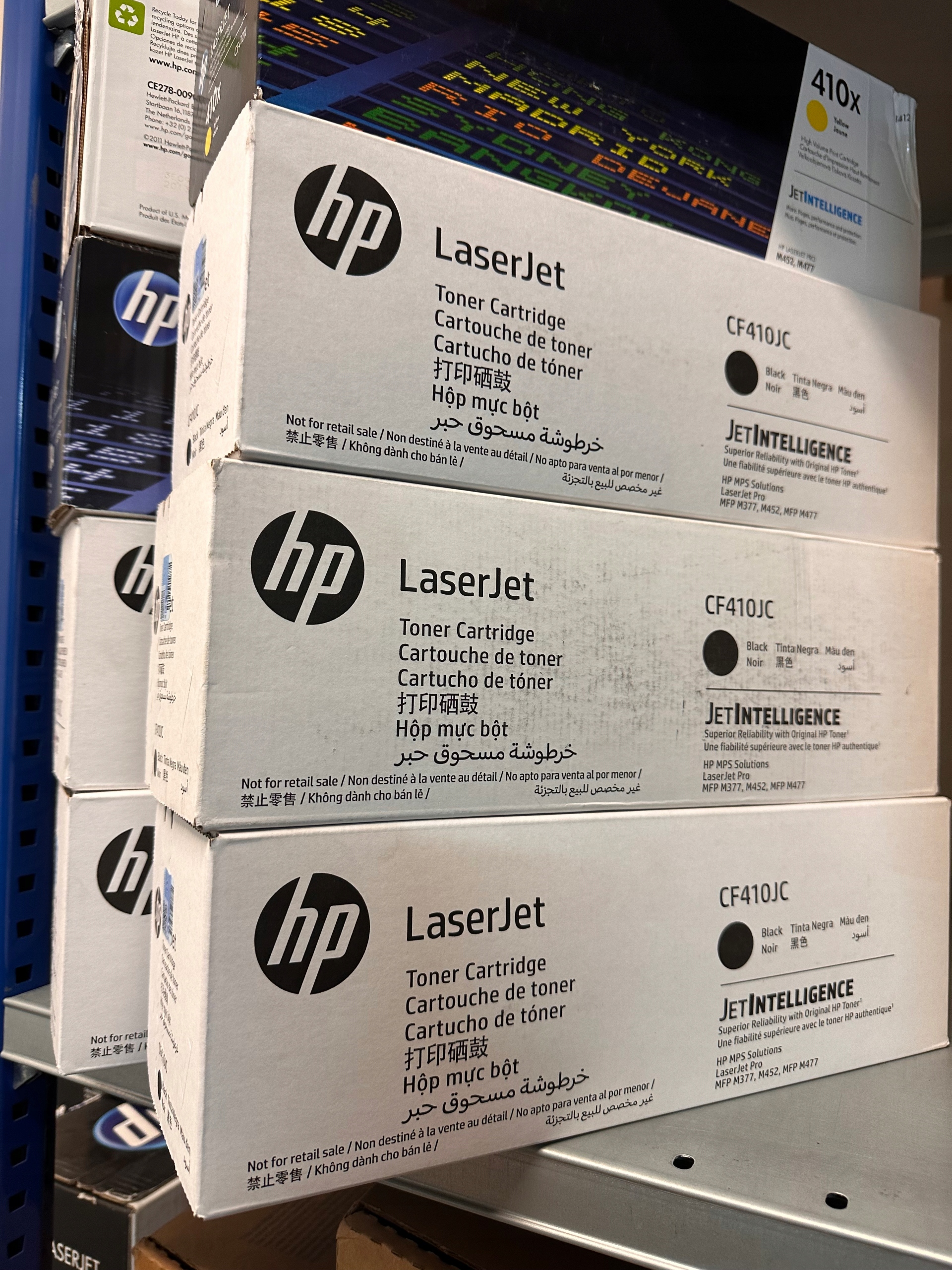 Toner Hp Laserjet 410X Black Pro M477fdw CF410JC čierny (black) Originál