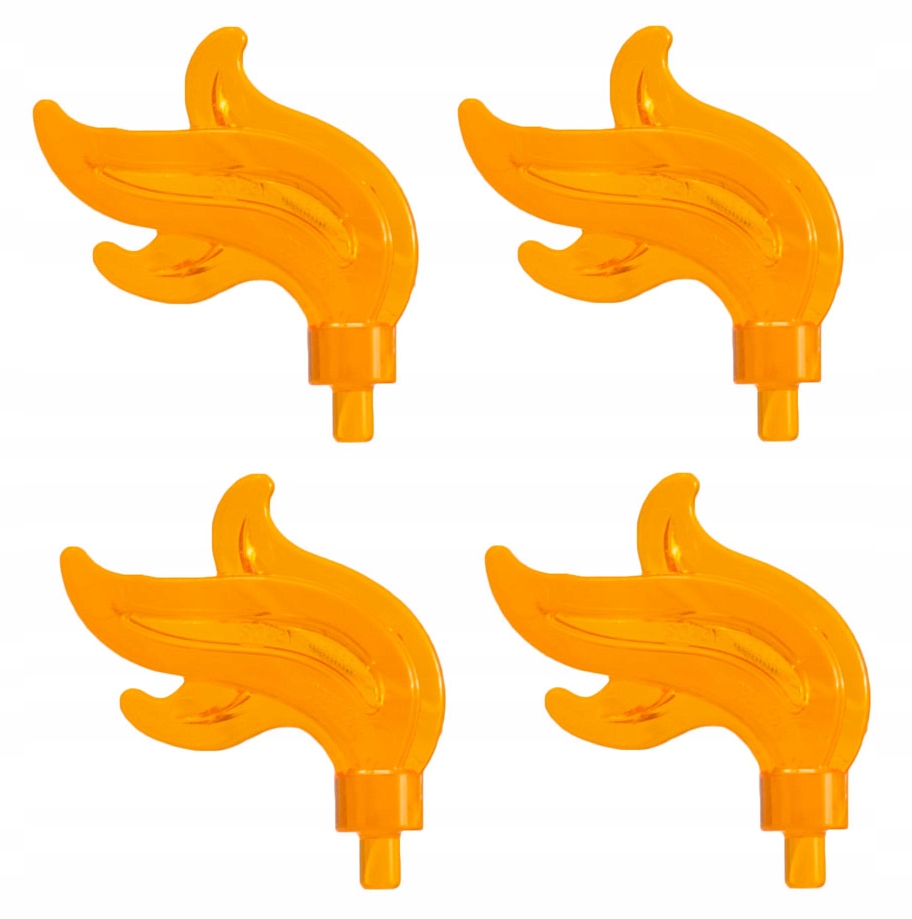

Lego płomień pióro tr. b. orange 4 szt 64647
