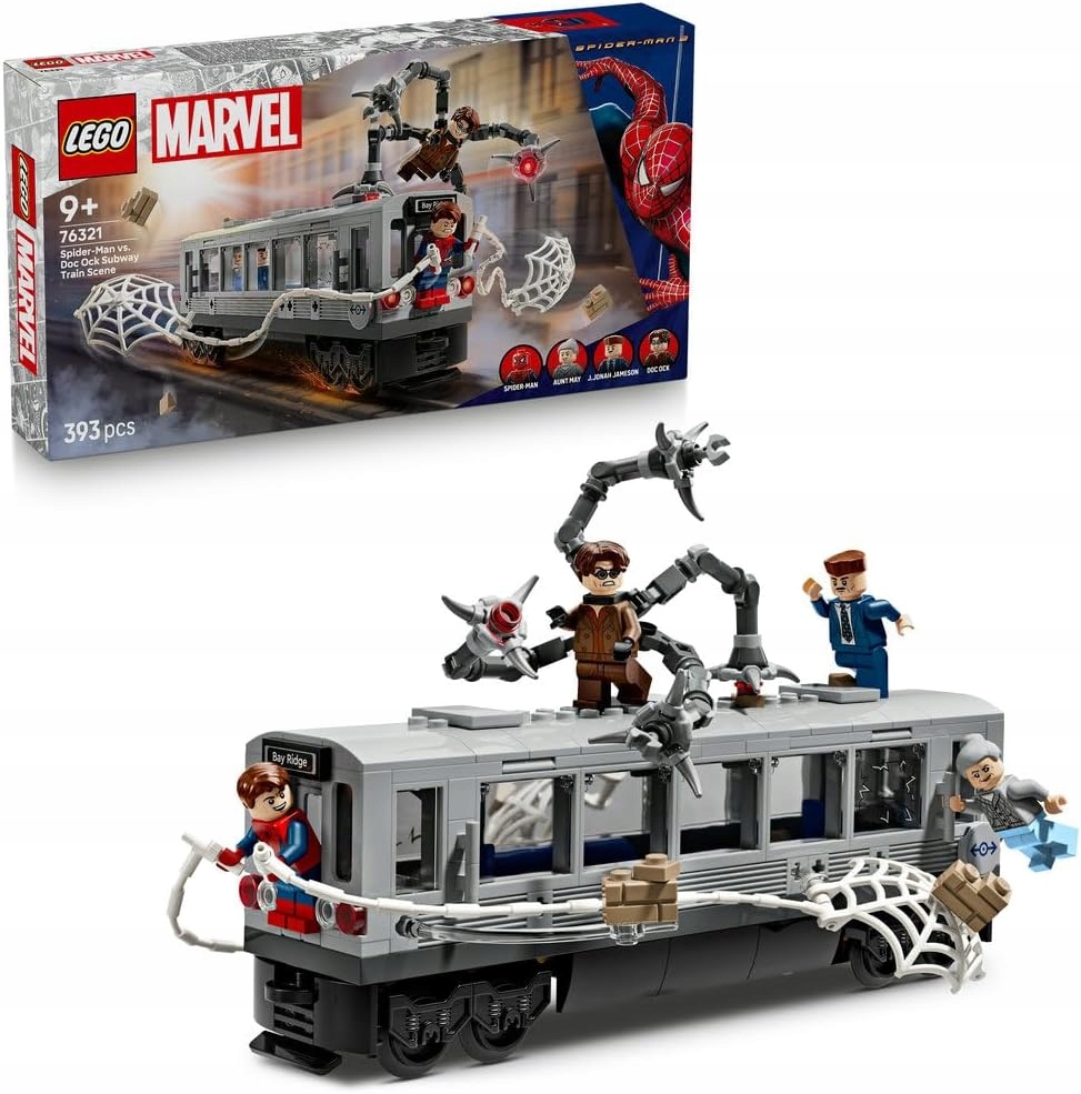 Lego Marvel Spider-Man versus Doc Ock Metro sada 76321 9 let+