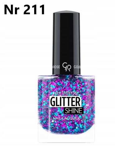 

Golden Rose Extreme Glitter Shine lakier 211