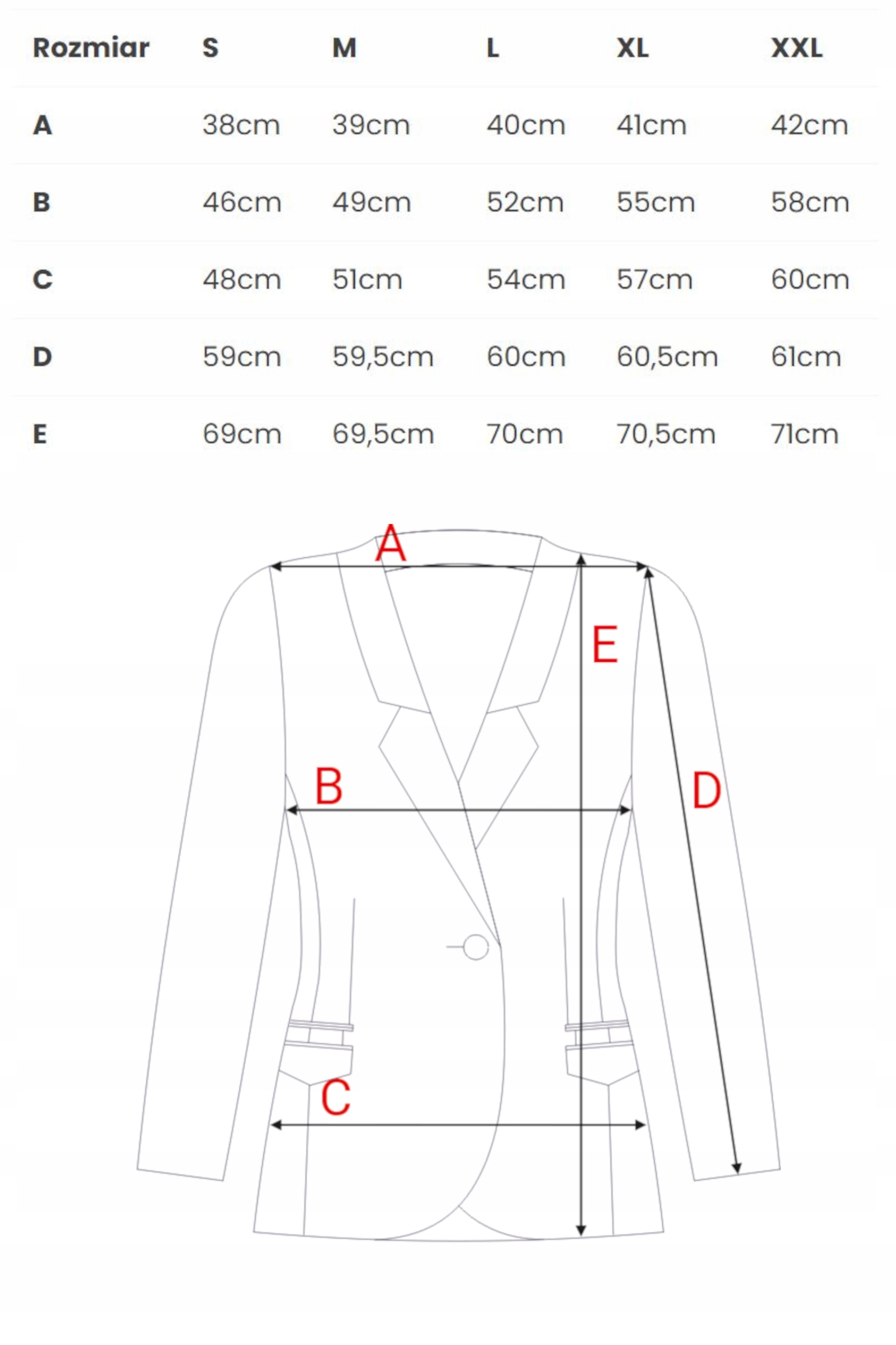 MARYNARKA DAMSKA ŻAKIET NARZUTKA ELEGANCKA NA GUZIK RÓŻOWA 40 L Materiał dominujący poliester