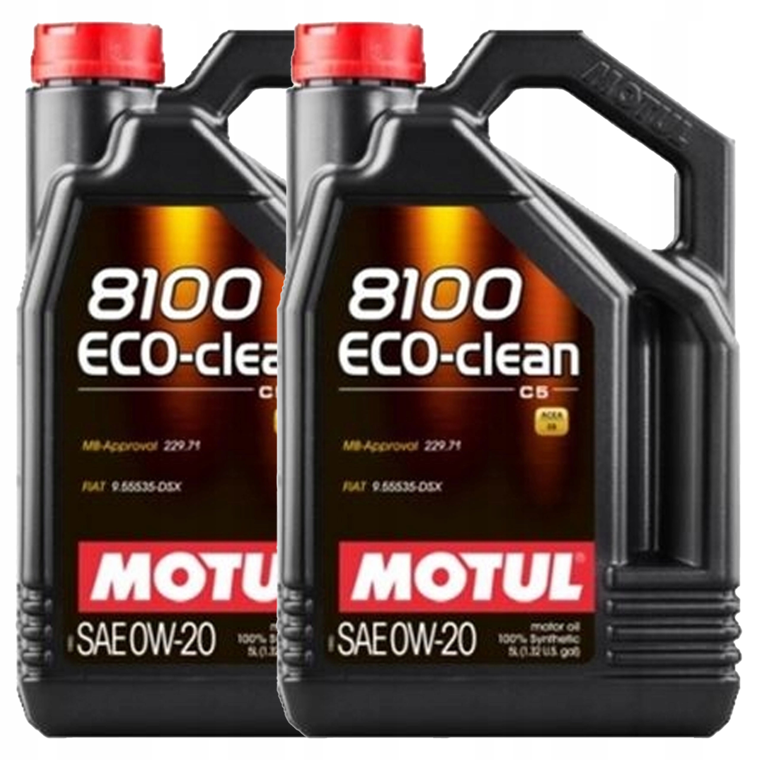 Motul 8100 Eco-clean 0W20 2x1L 2L Bmw LL-17 Fe Mb 229.72