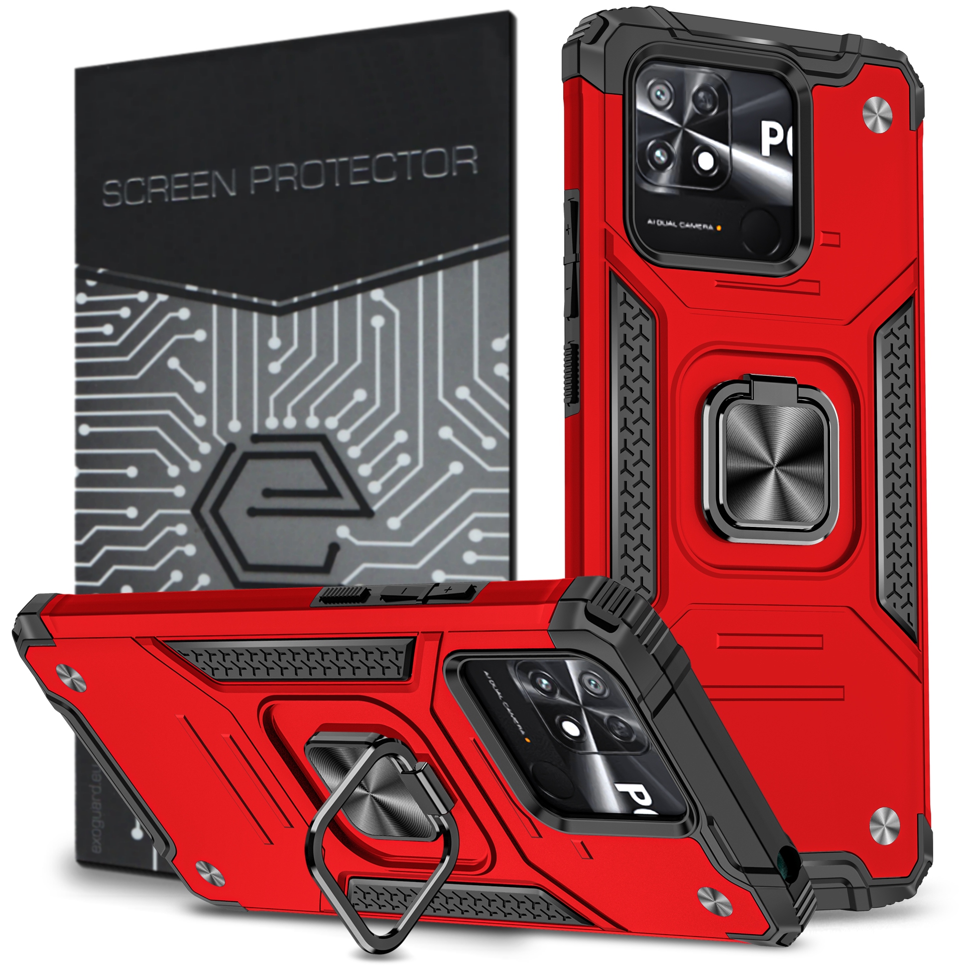 

Obudowa Etui Pancerne+szkło do Xiaomi Poco C40