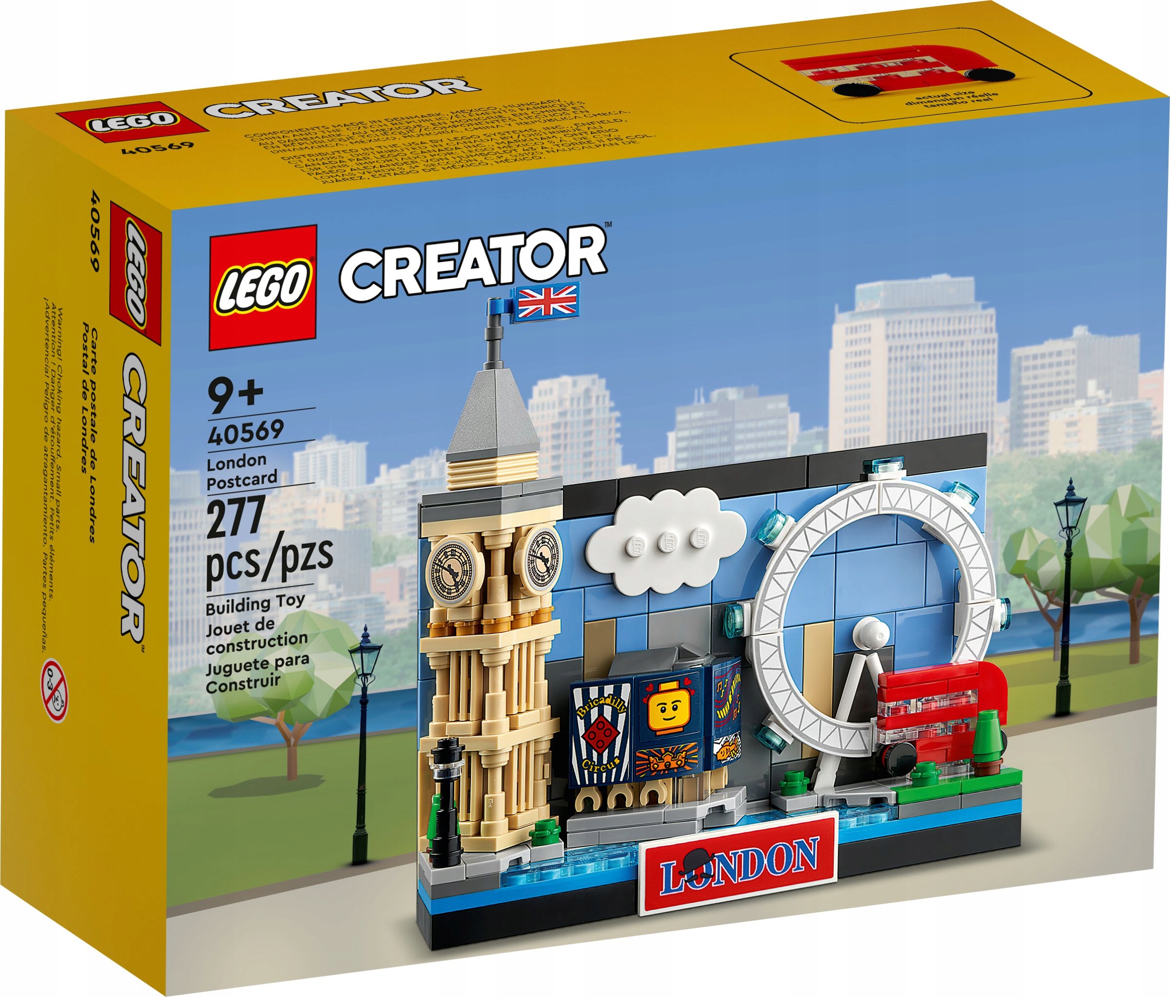 LEGO 40569 Creator - Pocztówka z Londynu