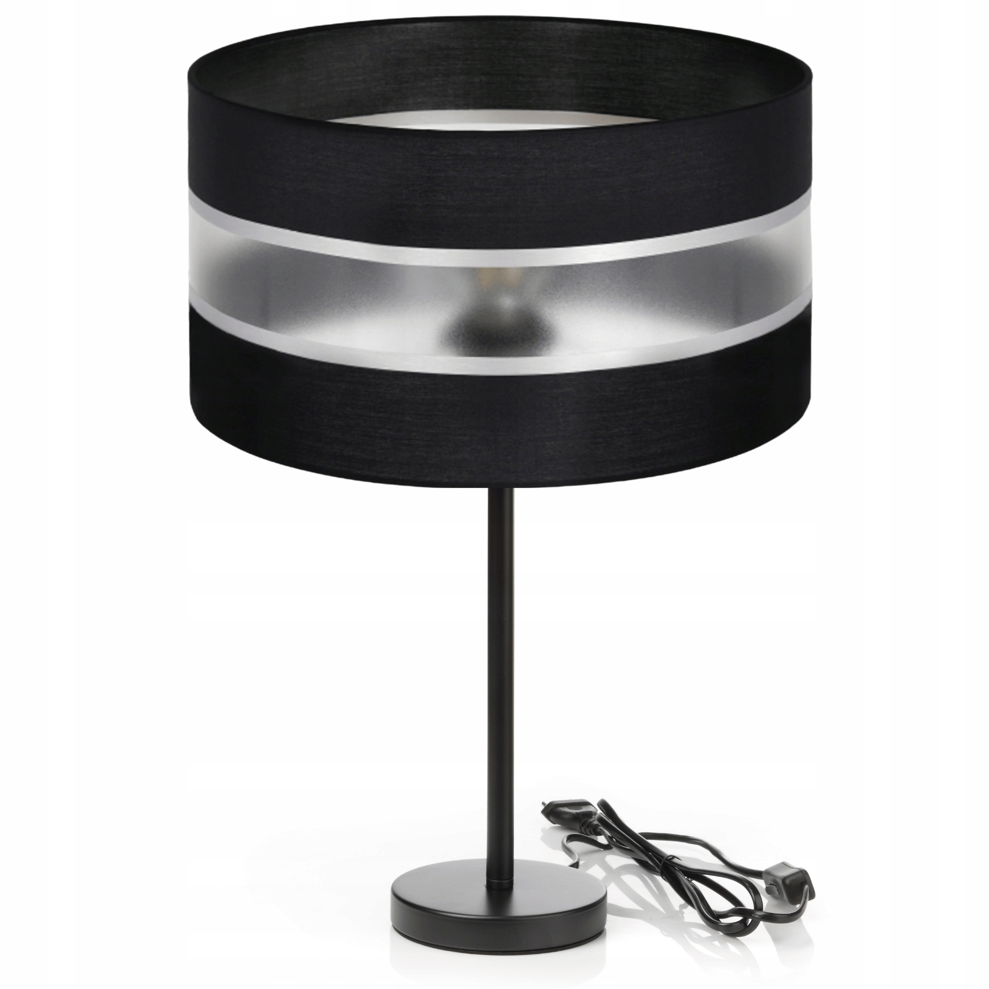 Noční Lampa Stolní Stínidlo S Pruhy 30 E27 Velká XL Do Obývacího Pokoje Led