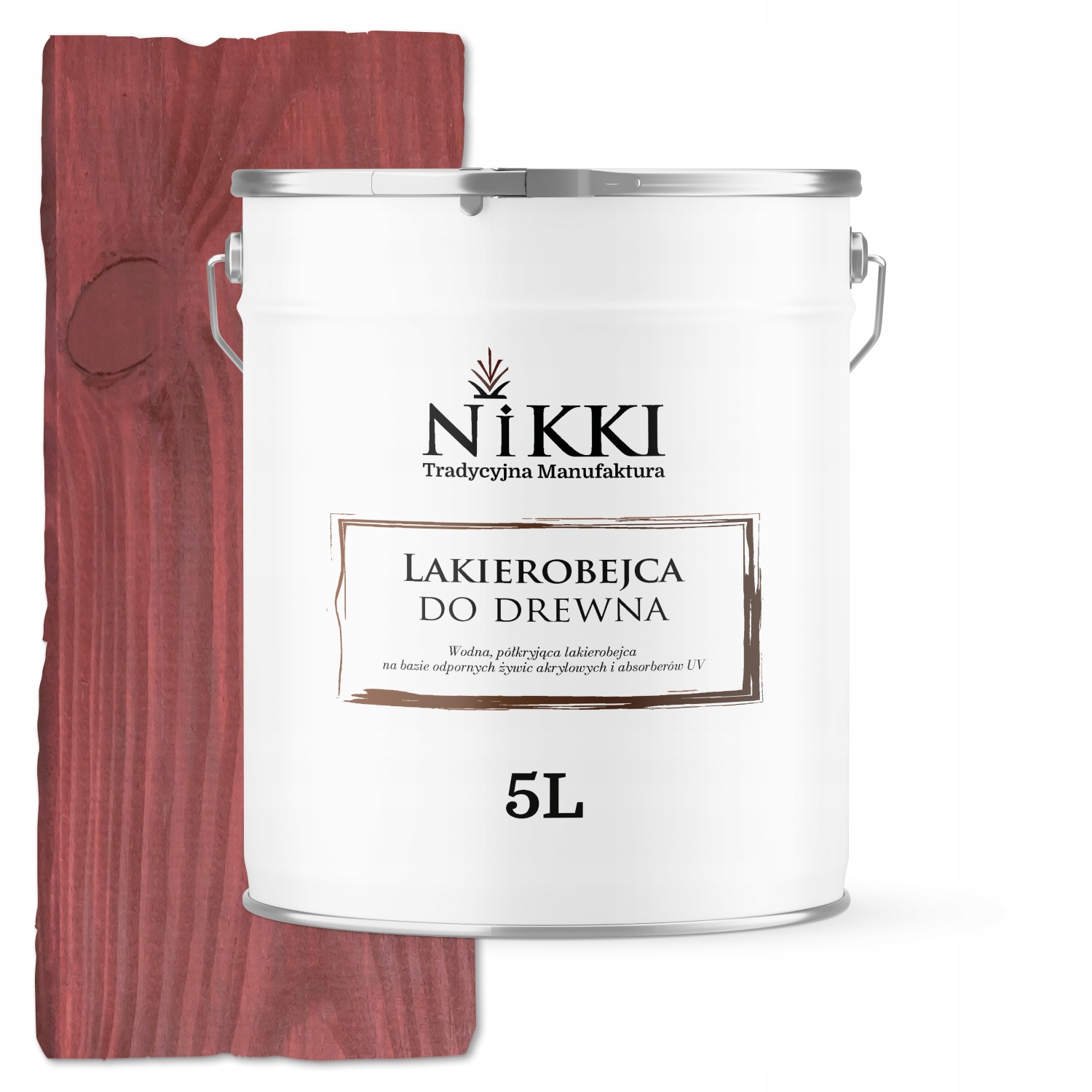 Lakovač Na Drevo 3V1 Extra Lazúra Japonská Čerešňa Polomatná 5L Uv Chron