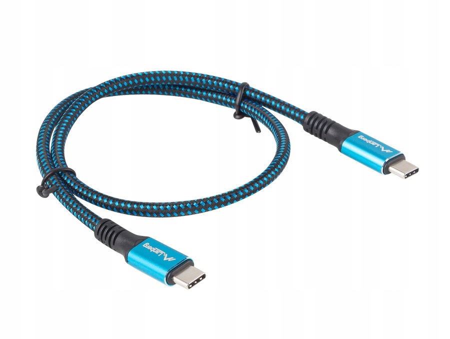 Kabel USB-C USB4 Thunderbolt PD 100W 8K 40 Gb 1.2m Marka Lanberg