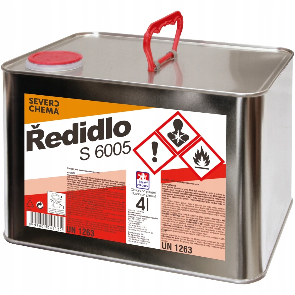Severochema Ředidlo S6005 Objem: 4l