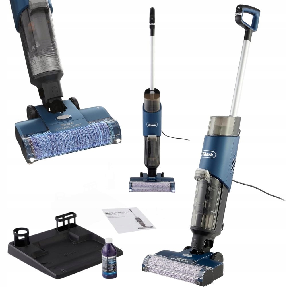 Vertikálny Vysávač Shark Hydrovac WD100EU Drôtový Na Mokré Umývanie Mopu