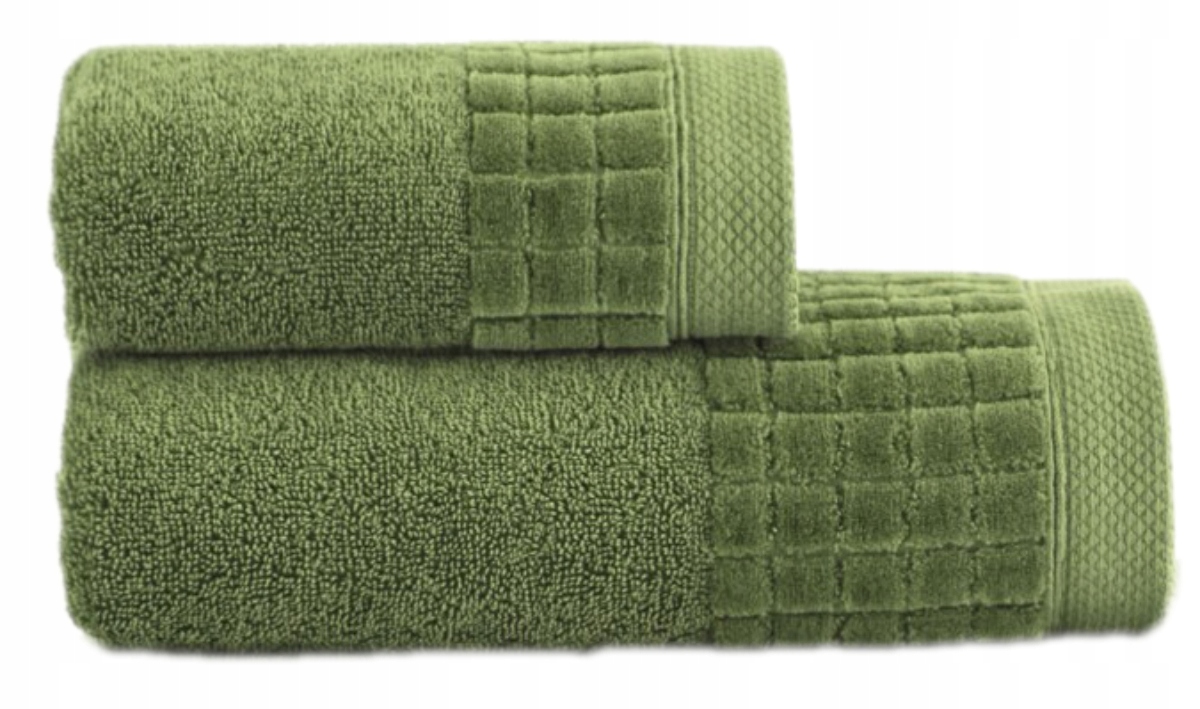 ZWOLTEX 2 Ręczniki BAWEŁNA EGIPSKA 70x140 i 50x100