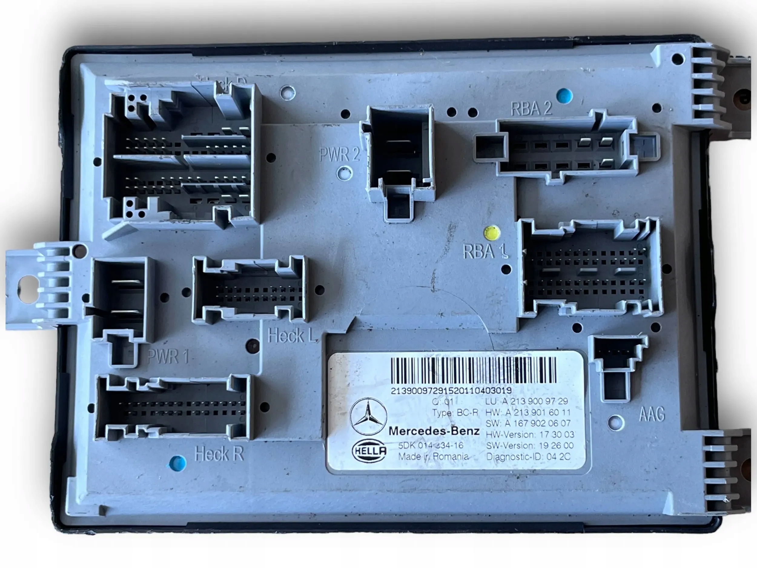 MERCEDES E KLASA W213 control unit comfort control unit 2139009729 !M