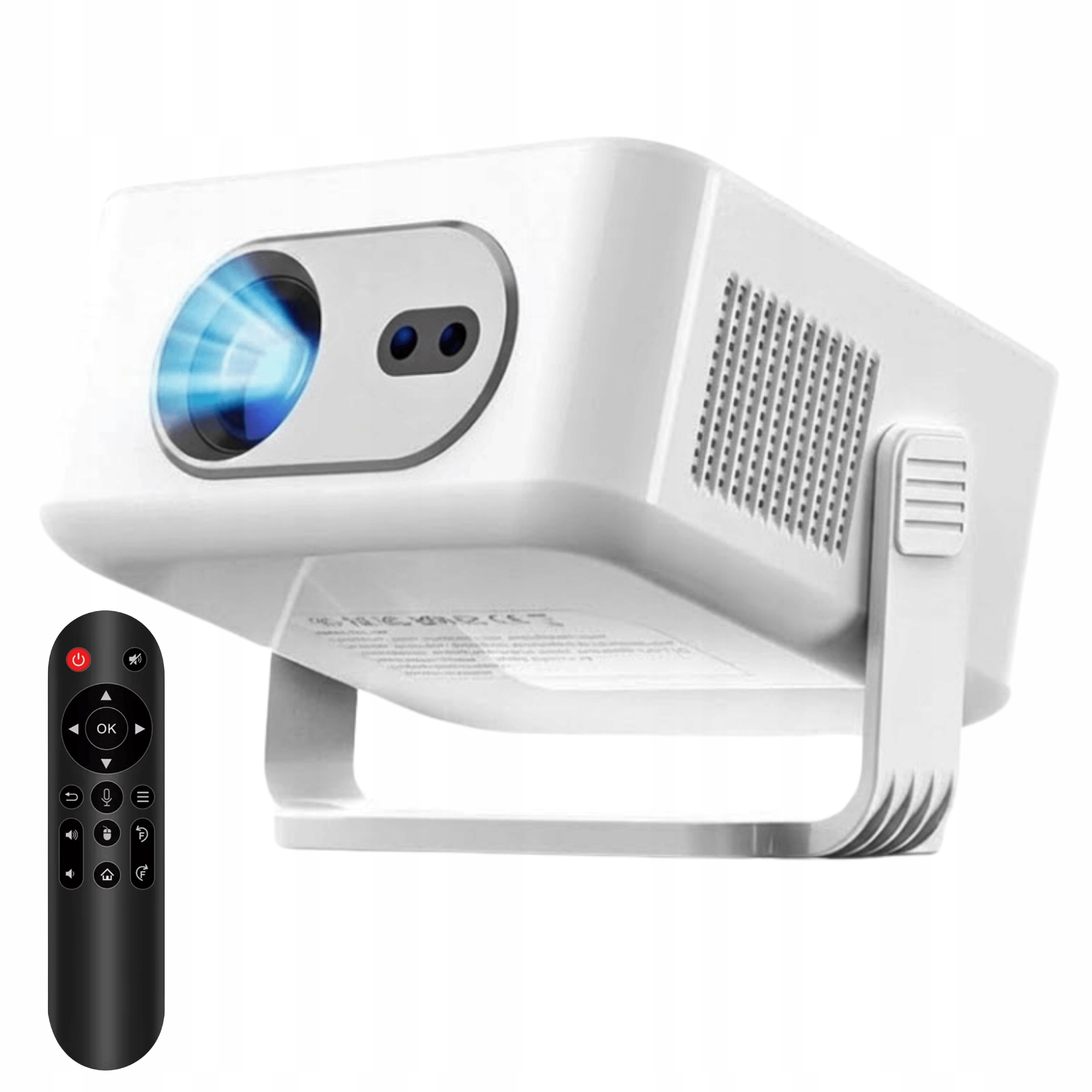Projektor Přenosný 4K Smart Tv Wifi 300 Ansi
