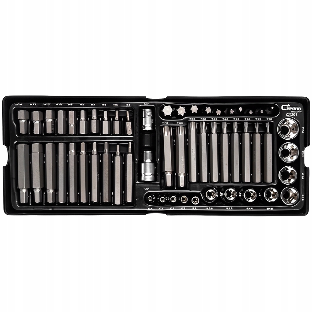 BITÓY ZESTAW IMBUS H4-H14, TORX T20-T70 I TORX E4-E24, STAL S2, 55 EL WKŁAD Marka RICHMANN