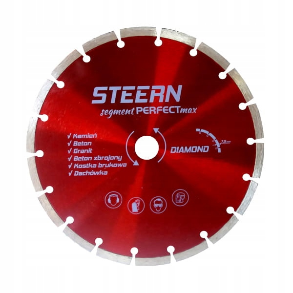 

Tarcza Diamentowa Steern Segmentowa 115x22,23mm