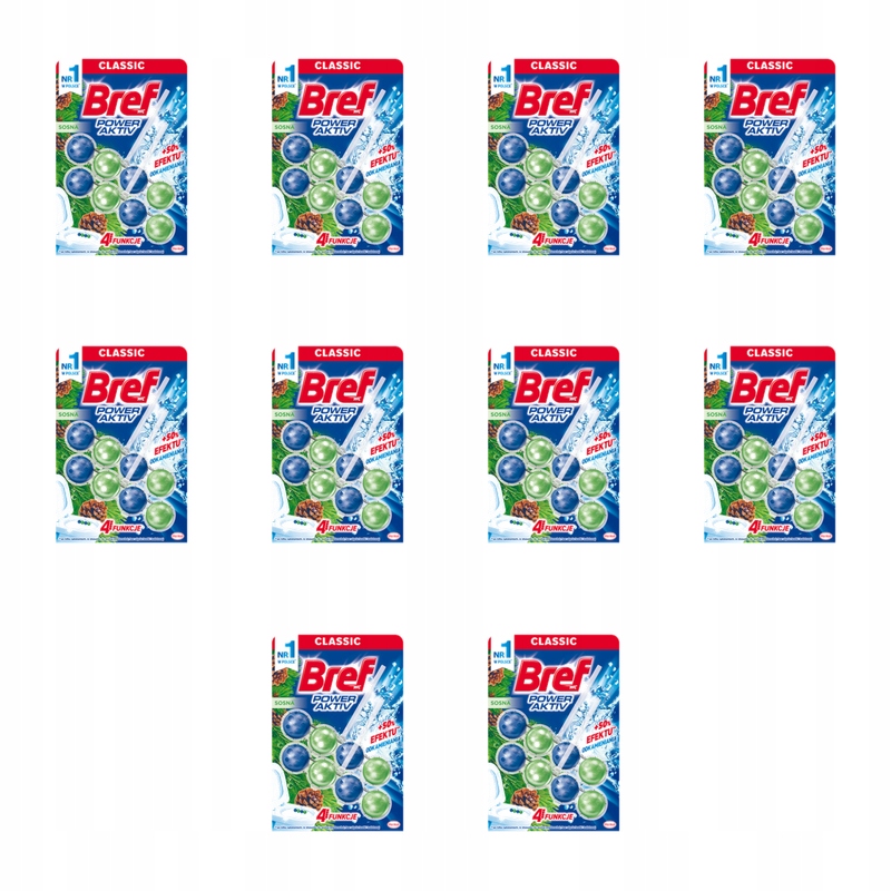 Bref Power Aktiv Borovicový les 2x50 g X10